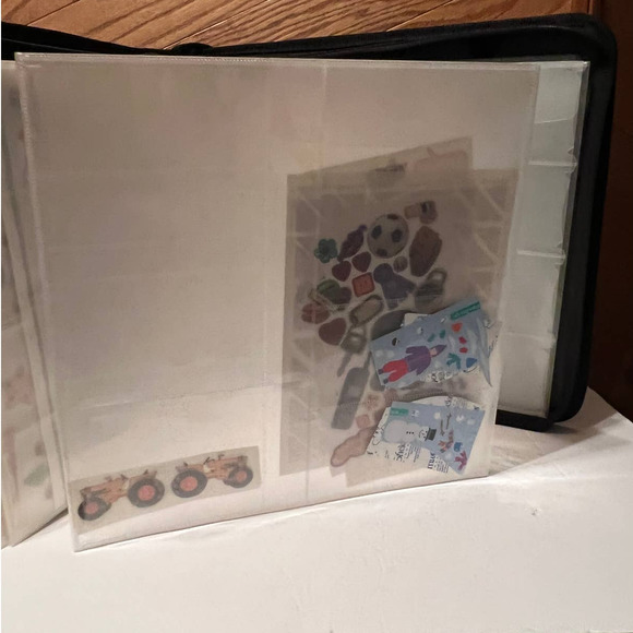 Create A Bag Generations Journaling Supplies Clear Plastic Insert Zippered Tote - Picture 7 of 8